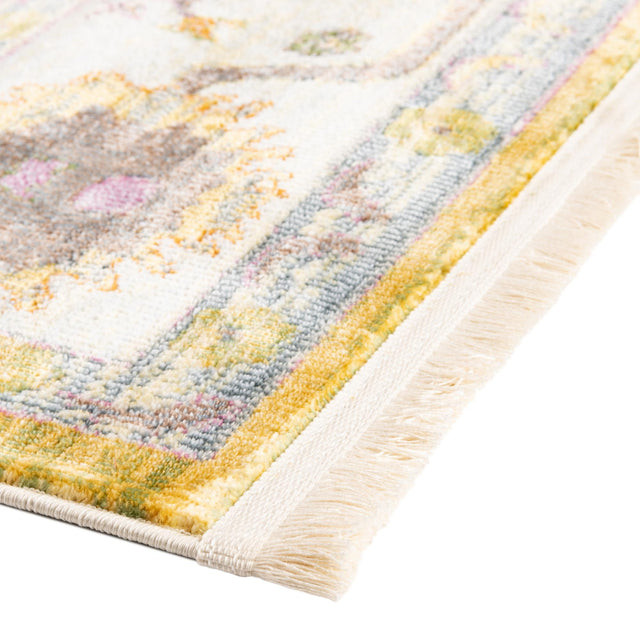 Green 2' 2 x 6' Paragon Runner Area Rug 100% Polypropylene Colorful Vivid Boho Style Modern Carpet for Unique Interiors for Sale at Rug Engine