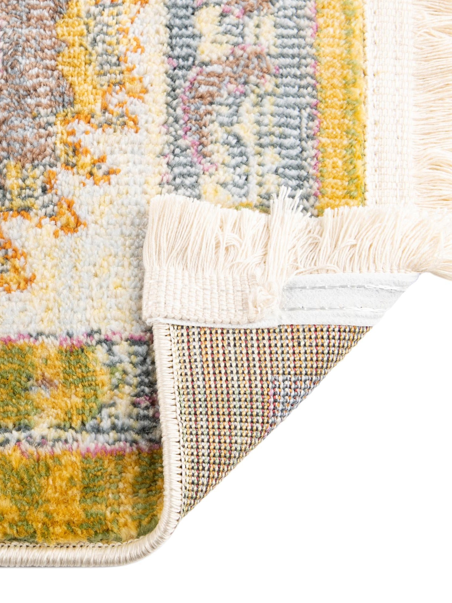 Green 2' 7 x 12' Paragon Runner Area Rug 100% Polypropylene Colorful Vivid Boho Style Modern Carpet for Unique Interiors for Sale at Rug Engine