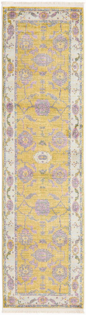 Green 2' 2 x 8' Paragon Runner Area Rug 100% Polypropylene Colorful Vivid Boho Style Modern Carpet for Unique Interiors for Sale at Rug Engine