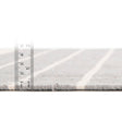 Gray and White 6' 1 x 9' Chindi Cotton Rectangle Rug