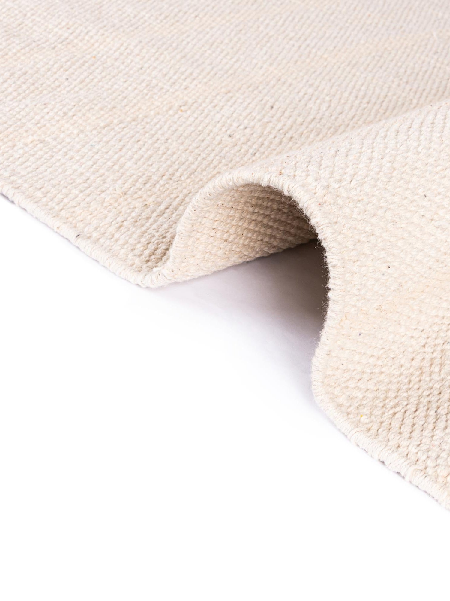 Beige and White 6' 1 x 9' Chindi Cotton Rectangle Area Rug Interior Design Home Decor Carpet Mat for Sale at Rug Engine
