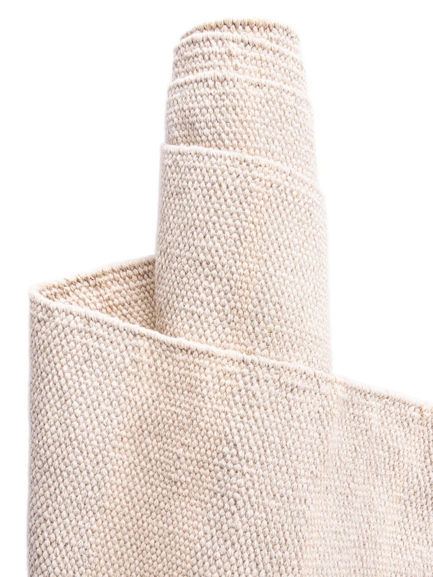 Beige and White 8' x 10' Chindi Cotton Rectangle Area Rug Interior Design Home Decor Carpet Mat for Sale at Rug Engine