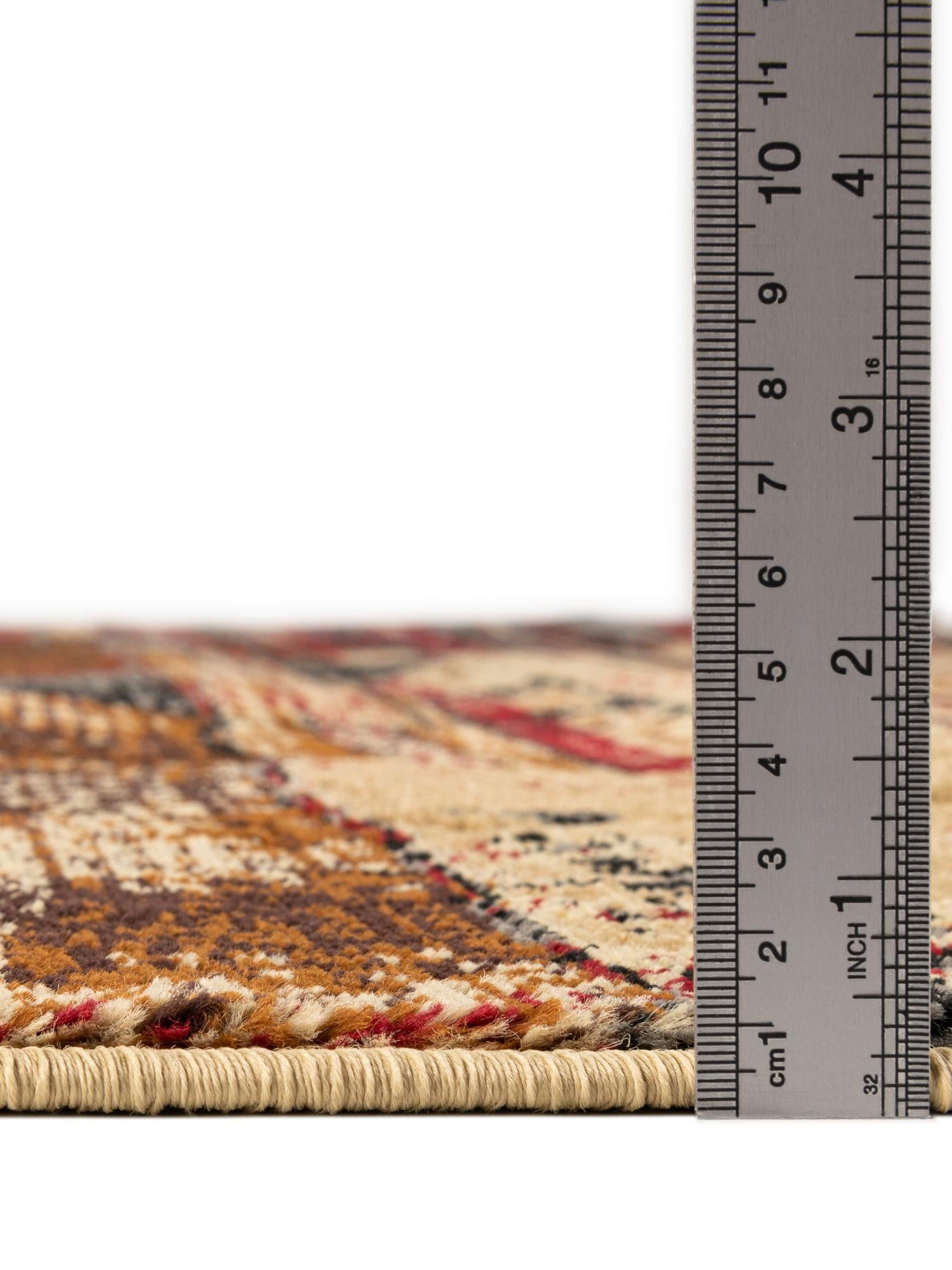 Multicolor 10' x 14' 1 Saturn Rectangle Area Rug Stain Resistant Easy Clean Classic Vintage Design Durable Carpet for Affordable Home Interiors for Sale at Rug Engine