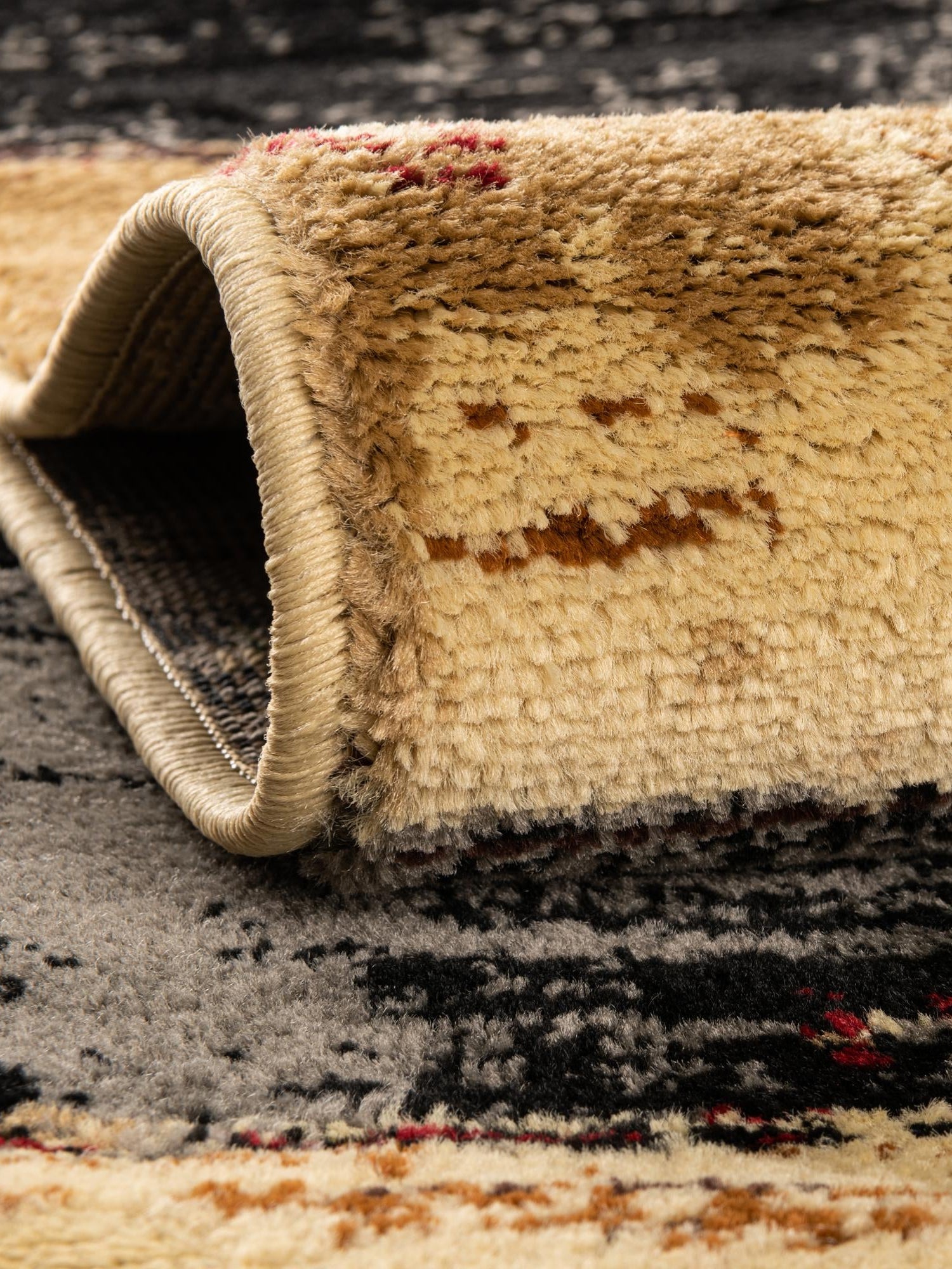 Multicolor 10' x 14' 1 Saturn Rectangle Area Rug Stain Resistant Easy Clean Classic Vintage Design Durable Carpet for Affordable Home Interiors for Sale at Rug Engine