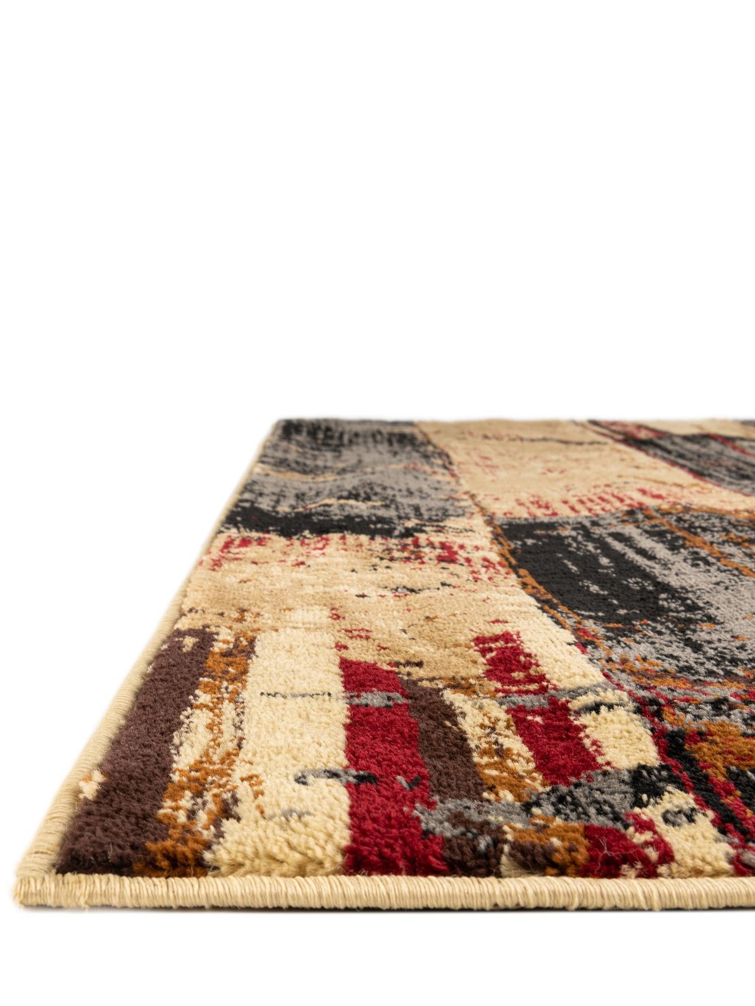 Multicolor 2' x 5' 1 Saturn Runner Area Rug Stain Resistant Easy Clean Classic Vintage Design Durable Carpet for Affordable Home Interiors for Sale at Rug Engine