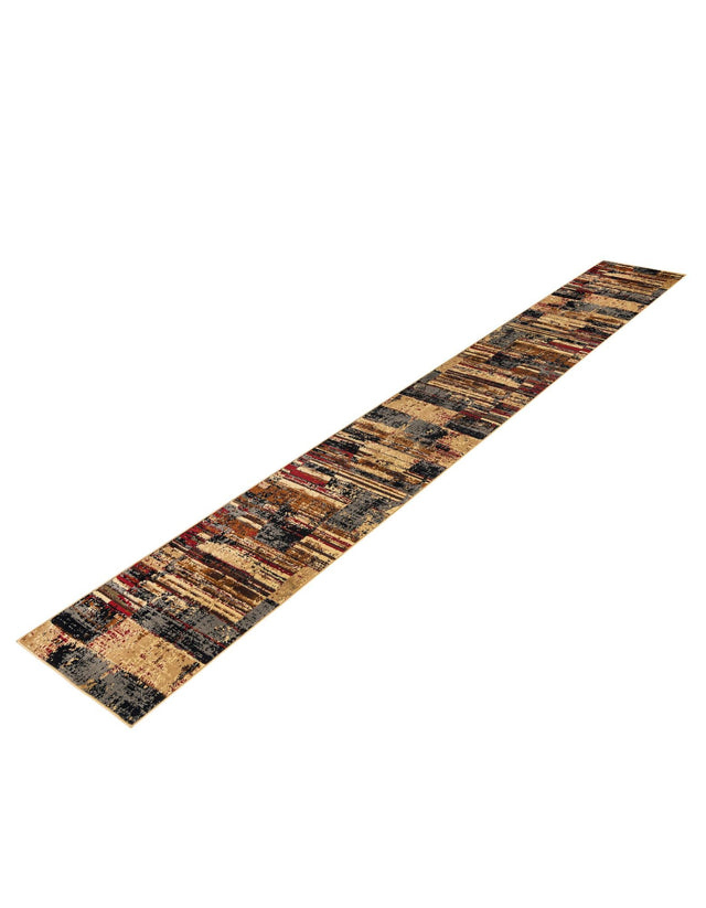 Multicolor 2' 2 x 12' Saturn Runner Area Rug Stain Resistant Easy Clean Classic Vintage Design Durable Carpet for Affordable Home Interiors for Sale at Rug Engine
