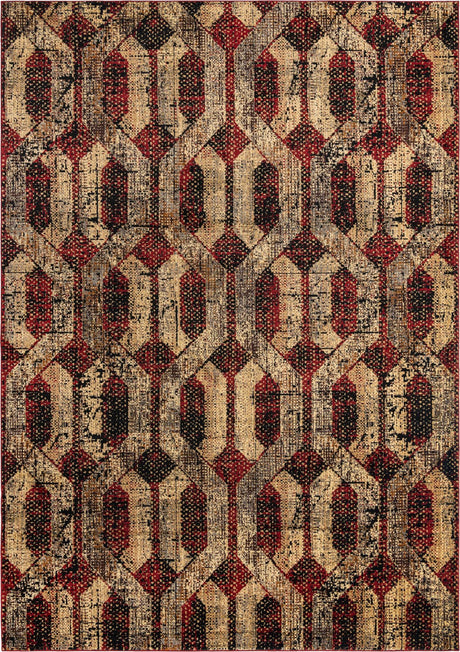 Burgundy 10' x 14' Saturn Rectangle Area Rug Stain Resistant Easy Clean Classic Vintage Design Durable Carpet for Affordable Home Interiors for Sale at Rug Engine