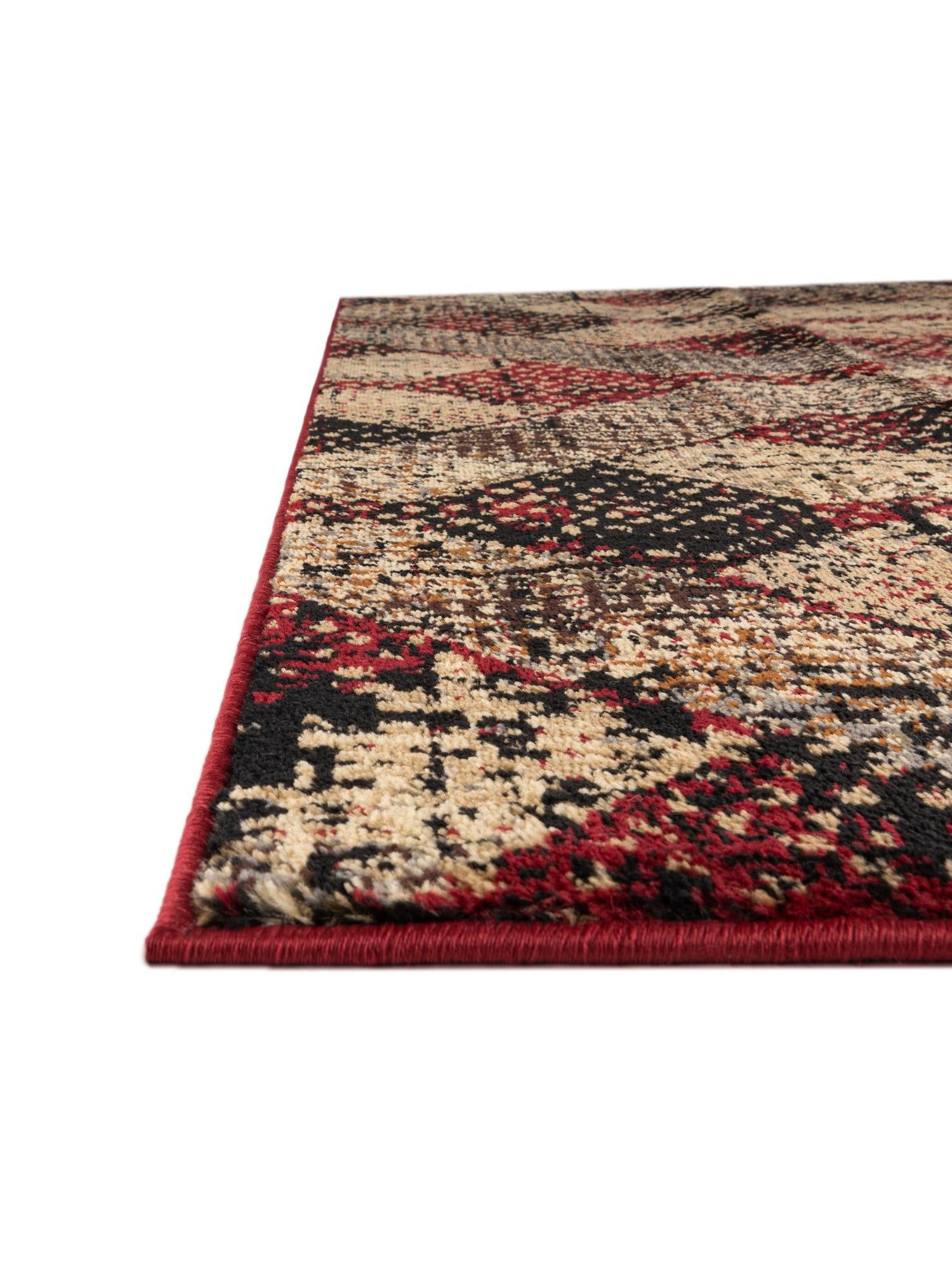 Burgundy 2' 2 x 7' Saturn Runner Area Rug Stain Resistant Easy Clean Classic Vintage Design Durable Carpet for Affordable Home Interiors for Sale at Rug Engine