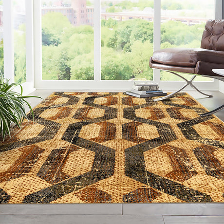 Beige Cream 9' x 12' Saturn Rectangle Area Rug Stain Resistant Easy Clean Classic Vintage Design Durable Carpet for Affordable Home Interiors for Sale at Rug Engine