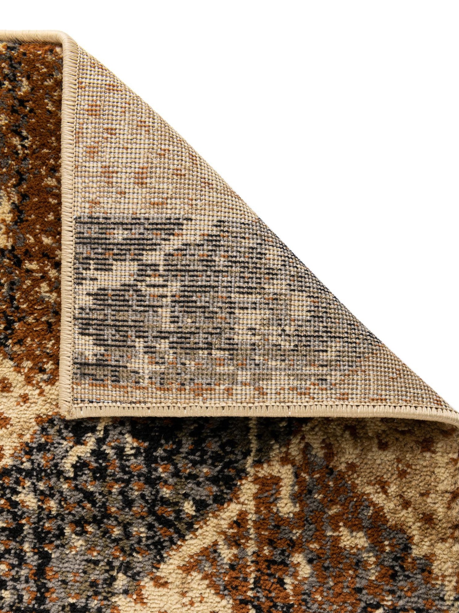 Beige Cream 2' 2 x 12' Saturn Runner Area Rug Stain Resistant Easy Clean Classic Vintage Design Durable Carpet for Affordable Home Interiors for Sale at Rug Engine