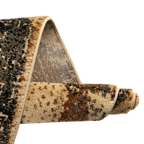 Beige Cream 2' 2 x 7' Saturn Runner Area Rug Stain Resistant Easy Clean Classic Vintage Design Durable Carpet for Affordable Home Interiors for Sale at Rug Engine