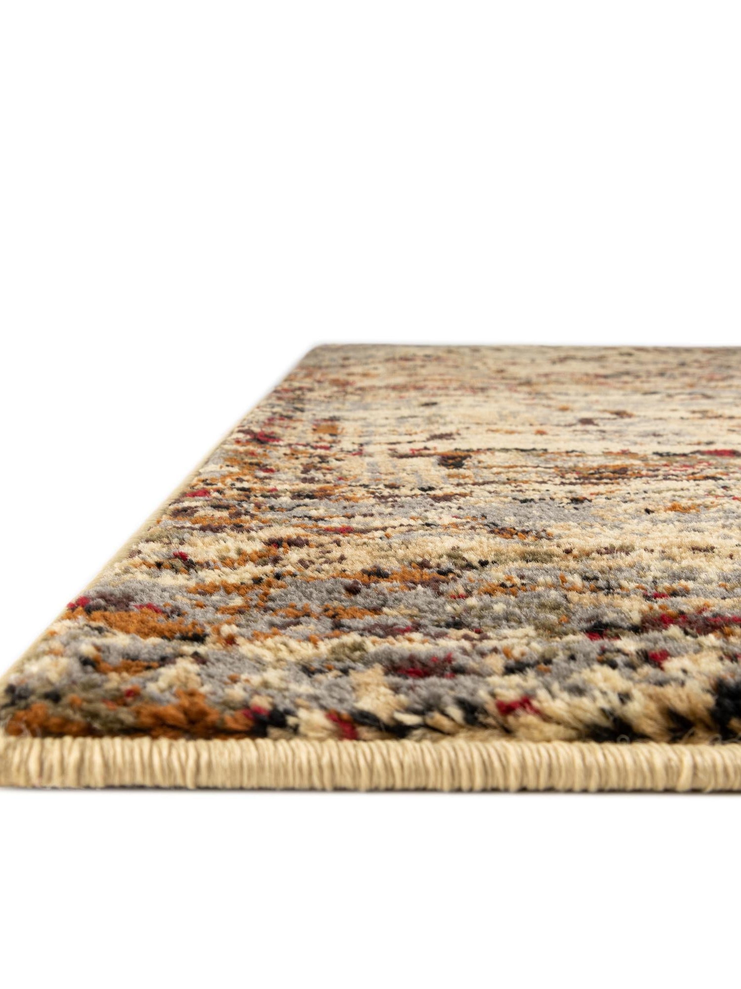 Beige Cream 5' 3 x 8' Saturn Rectangle Area Rug Stain Resistant Easy Clean Classic Vintage Design Durable Carpet for Affordable Home Interiors for Sale at Rug Engine