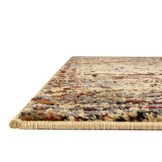 Beige Cream 5' 3 x 8' Saturn Rectangle Area Rug Stain Resistant Easy Clean Classic Vintage Design Durable Carpet for Affordable Home Interiors for Sale at Rug Engine