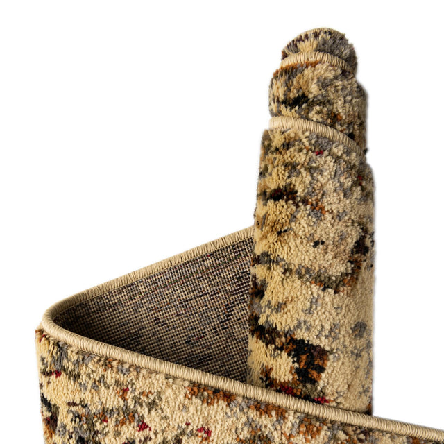 Beige Cream 10' x 14' 1 Saturn Rectangle Area Rug Stain Resistant Easy Clean Classic Vintage Design Durable Carpet for Affordable Home Interiors for Sale at Rug Engine