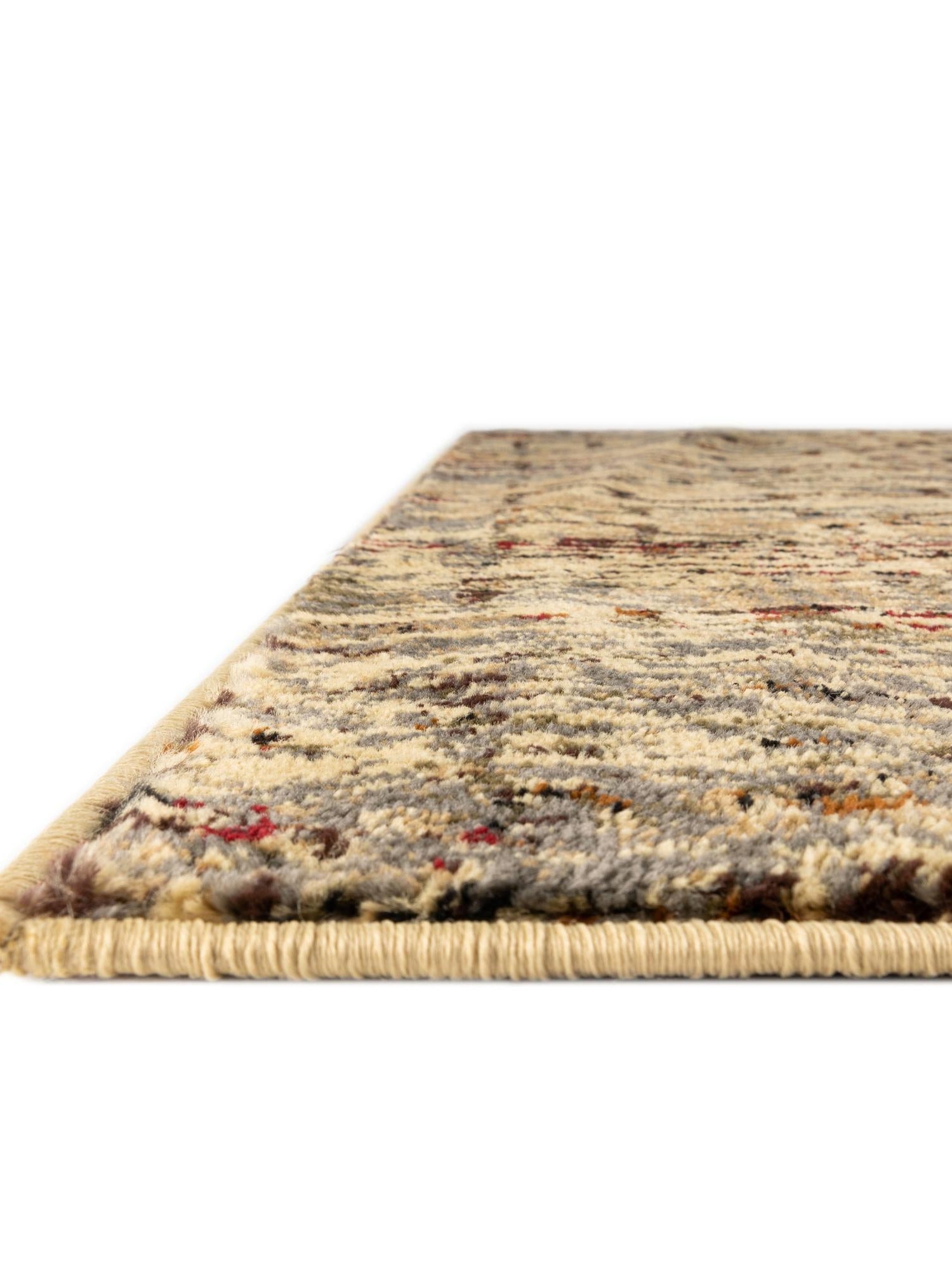 Beige Cream 7' 10 x 7' 10 Saturn Square Area Rug Stain Resistant Easy Clean Classic Vintage Design Durable Carpet for Affordable Home Interiors for Sale at Rug Engine