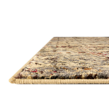 Beige Cream 2' 2 x 12' Saturn Runner Area Rug Stain Resistant Easy Clean Classic Vintage Design Durable Carpet for Affordable Home Interiors for Sale at Rug Engine
