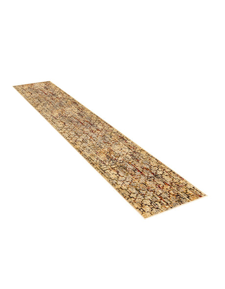 Beige Cream 2' x 9' Saturn Runner Area Rug Stain Resistant Easy Clean Classic Vintage Design Durable Carpet for Affordable Home Interiors for Sale at Rug Engine