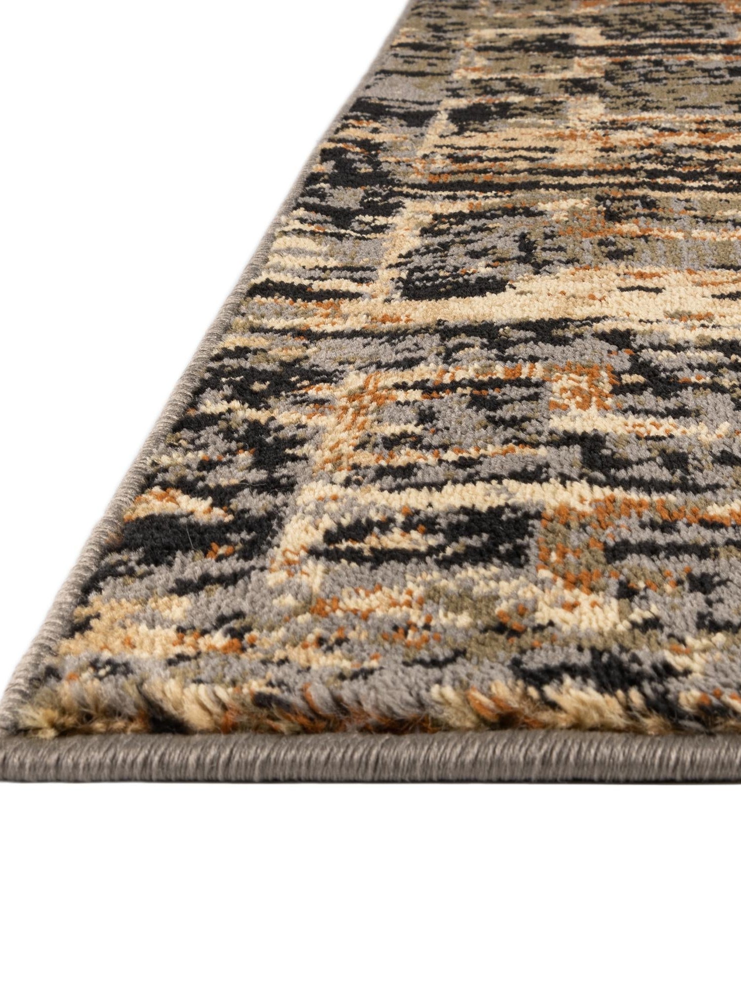 Blue 3' 3 x 3' 3 Saturn Octagon Area Rug Stain Resistant Easy Clean Classic Vintage Design Durable Carpet for Affordable Home Interiors for Sale at Rug Engine