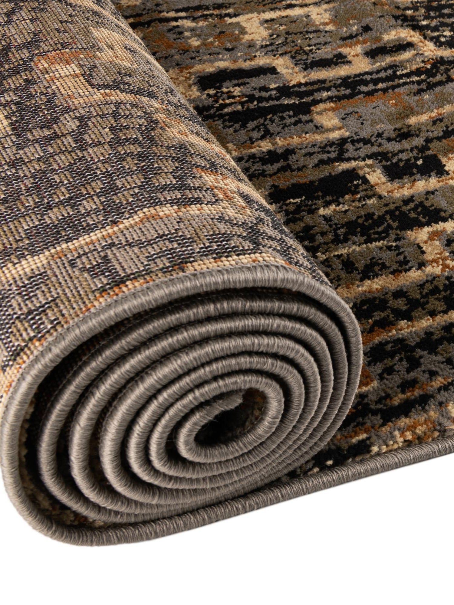 Blue 3' 3 x 3' 3 Saturn Octagon Area Rug Stain Resistant Easy Clean Classic Vintage Design Durable Carpet for Affordable Home Interiors for Sale at Rug Engine