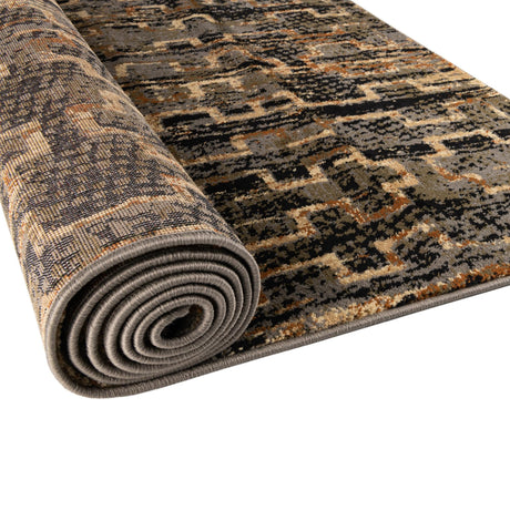 Blue 2' 2 x 5' Saturn Runner Area Rug Stain Resistant Easy Clean Classic Vintage Design Durable Carpet for Affordable Home Interiors for Sale at Rug Engine