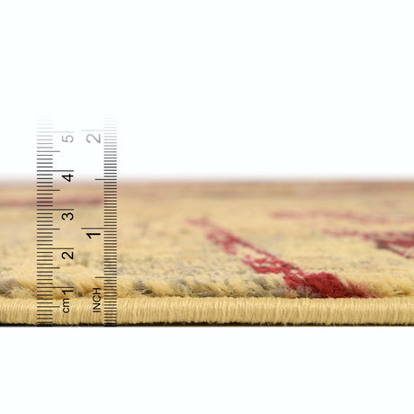 Multicolor 5' 3 x 8' Saturn Rectangle Area Rug Stain Resistant Easy Clean Classic Vintage Design Durable Carpet for Affordable Home Interiors for Sale at Rug Engine