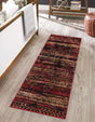 Burgundy 2' x 8' Saturn Runner Area Rug Stain Resistant Easy Clean Classic Vintage Design Durable Carpet for Affordable Home Interiors for Sale at Rug Engine