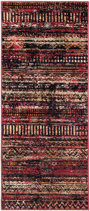 Burgundy 2' 2 x 5' 1 Saturn Runner Rug