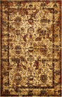 Beige Cream 5' 3 x 8' Saturn Rectangle Area Rug Stain Resistant Easy Clean Classic Vintage Design Durable Carpet for Affordable Home Interiors for Sale at Rug Engine