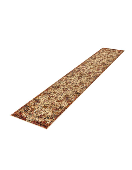 Beige Cream 2' x 9' Saturn Runner Area Rug Stain Resistant Easy Clean Classic Vintage Design Durable Carpet for Affordable Home Interiors for Sale at Rug Engine