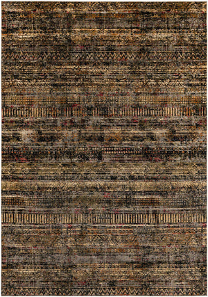 Blue 10' x 14' 1 Saturn Rectangle Area Rug Stain Resistant Easy Clean Classic Vintage Design Durable Carpet for Affordable Home Interiors for Sale at Rug Engine