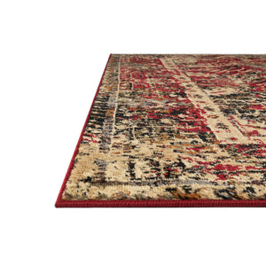 Burgundy 5' 3 x 5' 3 Saturn Square Area Rug Stain Resistant Easy Clean Classic Vintage Design Durable Carpet for Affordable Home Interiors for Sale at Rug Engine