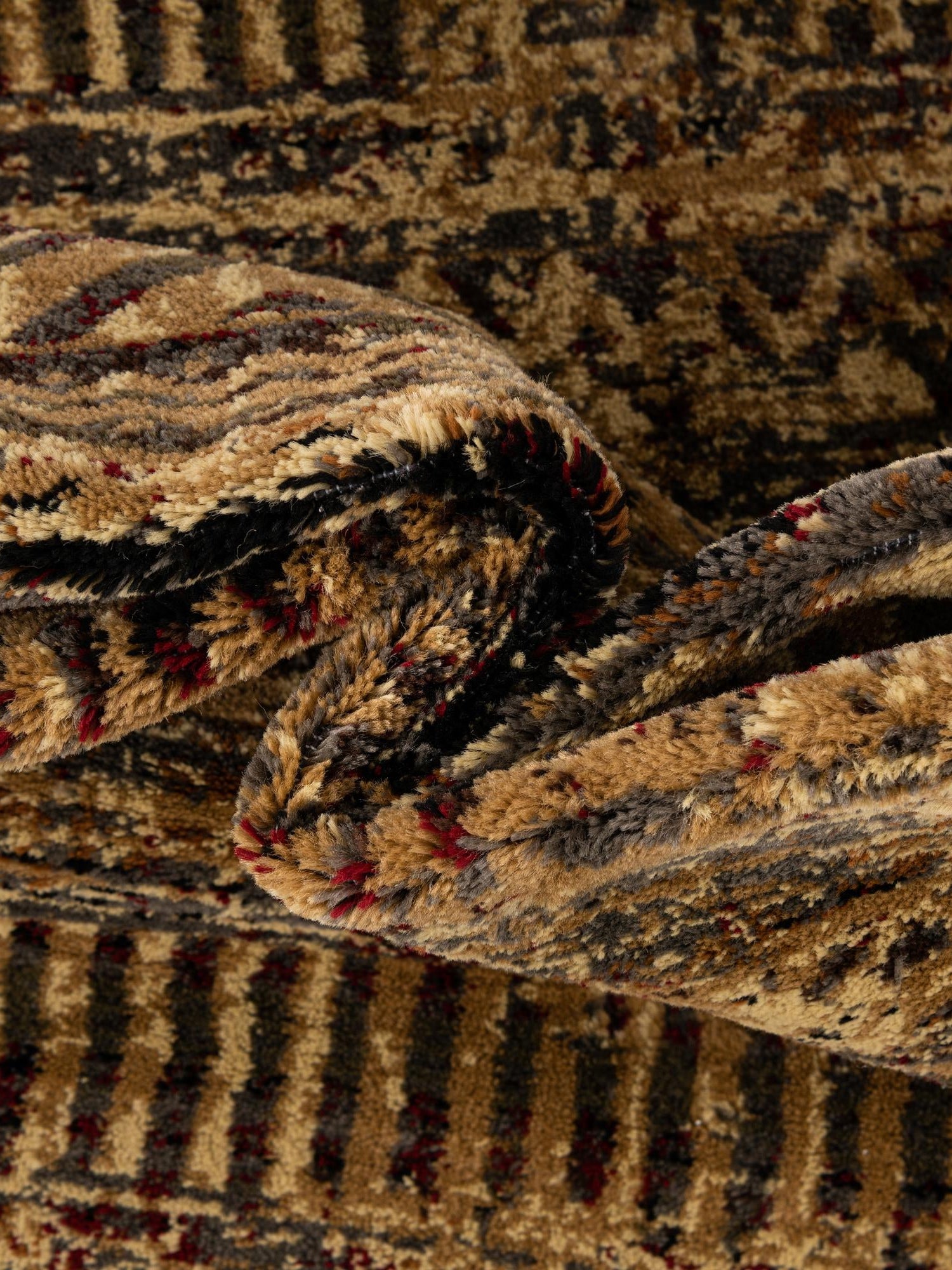 Beige 2' x 3' 1 Saturn Rectangle Area Rug Stain Resistant Easy Clean Classic Vintage Design Durable Carpet for Affordable Home Interiors for Sale at Rug Engine