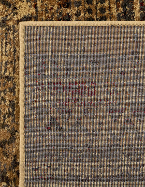 Beige 5' 3 x 8' Saturn Rectangle Area Rug Stain Resistant Easy Clean Classic Vintage Design Durable Carpet for Affordable Home Interiors for Sale at Rug Engine