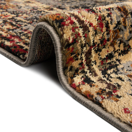 Blue 10' x 14' 1 Saturn Rectangle Area Rug Stain Resistant Easy Clean Classic Vintage Design Durable Carpet for Affordable Home Interiors for Sale at Rug Engine