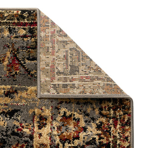 Blue 2' x 7' 1 Saturn Runner Area Rug Stain Resistant Easy Clean Classic Vintage Design Durable Carpet for Affordable Home Interiors for Sale at Rug Engine
