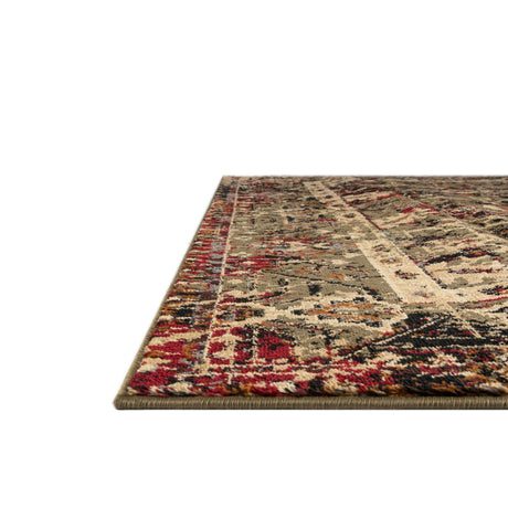 Green 2' 2 x 12' Saturn Runner Area Rug Stain Resistant Easy Clean Classic Vintage Design Durable Carpet for Affordable Home Interiors for Sale at Rug Engine