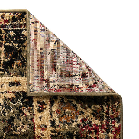 Green 2' x 5' 1 Saturn Runner Area Rug Stain Resistant Easy Clean Classic Vintage Design Durable Carpet for Affordable Home Interiors for Sale at Rug Engine