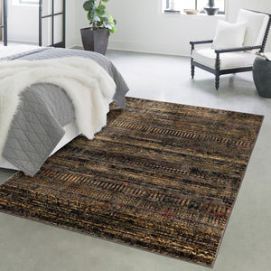 Blue 10' x 14' 1 Saturn Rectangle Area Rug Stain Resistant Easy Clean Classic Vintage Design Durable Carpet for Affordable Home Interiors for Sale at Rug Engine