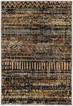 Blue 2' x 3' 1 Saturn Rectangle Area Rug Stain Resistant Easy Clean Classic Vintage Design Durable Carpet for Affordable Home Interiors for Sale at Rug Engine