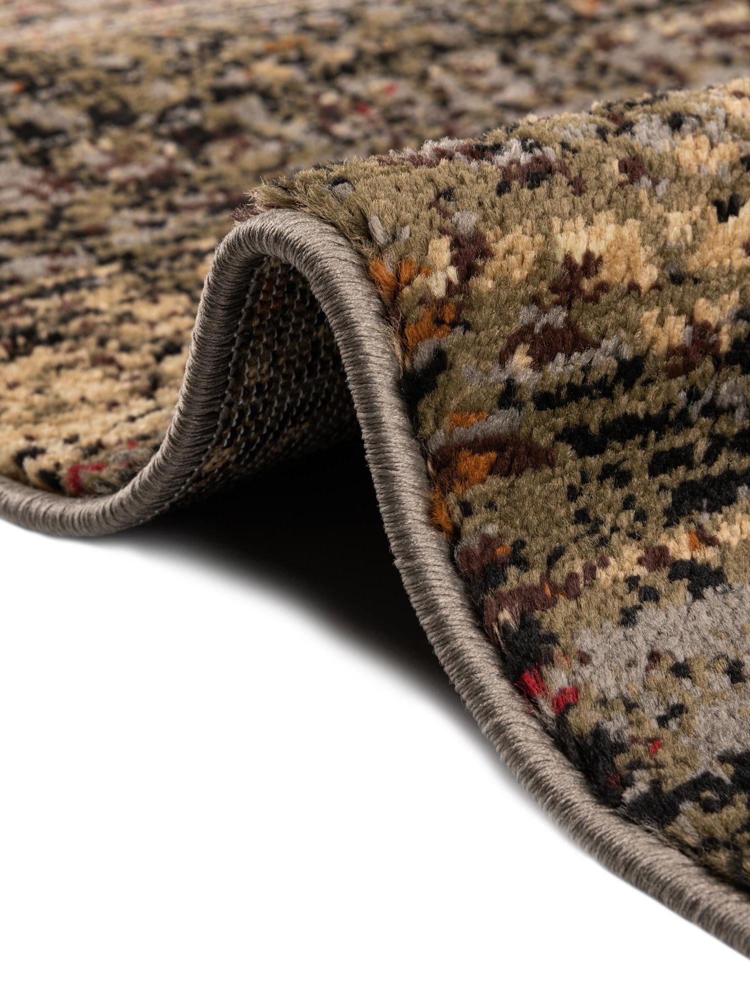 Blue 3' 1 x 3' 1 Saturn Octagon Area Rug Stain Resistant Easy Clean Classic Vintage Design Durable Carpet for Affordable Home Interiors for Sale at Rug Engine
