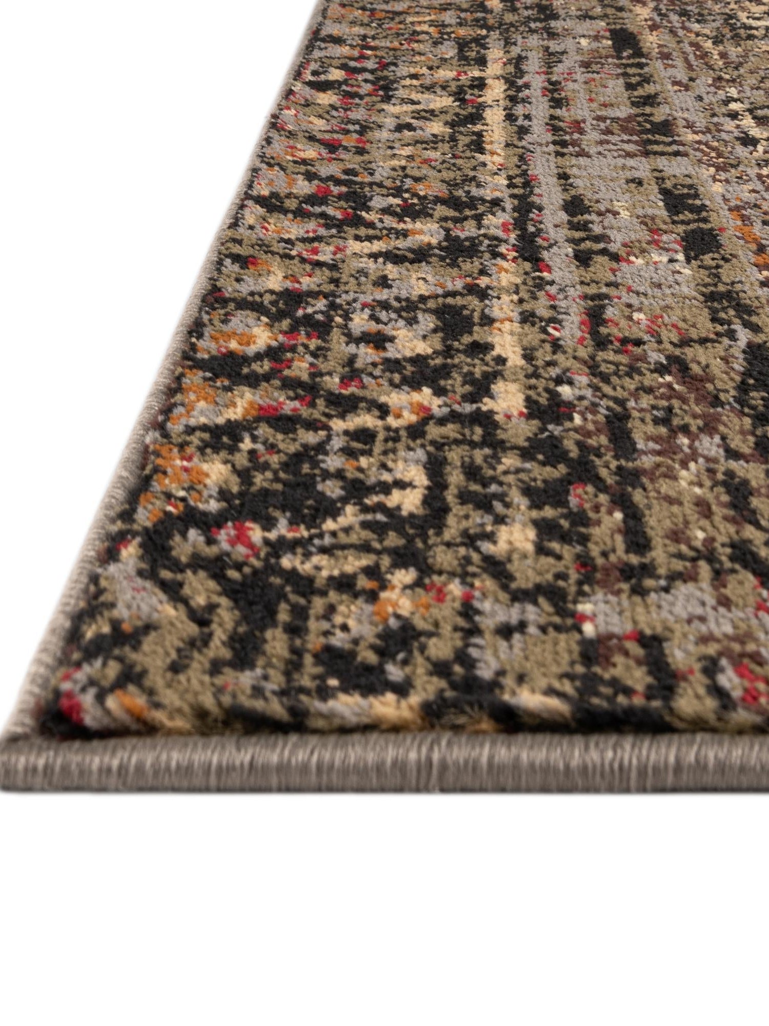 Blue 2' x 7' 1 Saturn Runner Area Rug Stain Resistant Easy Clean Classic Vintage Design Durable Carpet for Affordable Home Interiors for Sale at Rug Engine