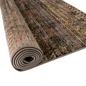 Blue 2' 7 x 14' 1 Saturn Runner Area Rug Stain Resistant Easy Clean Classic Vintage Design Durable Carpet for Affordable Home Interiors for Sale at Rug Engine