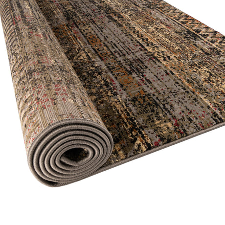 Blue 2' 7 x 14' 1 Saturn Runner Area Rug Stain Resistant Easy Clean Classic Vintage Design Durable Carpet for Affordable Home Interiors for Sale at Rug Engine