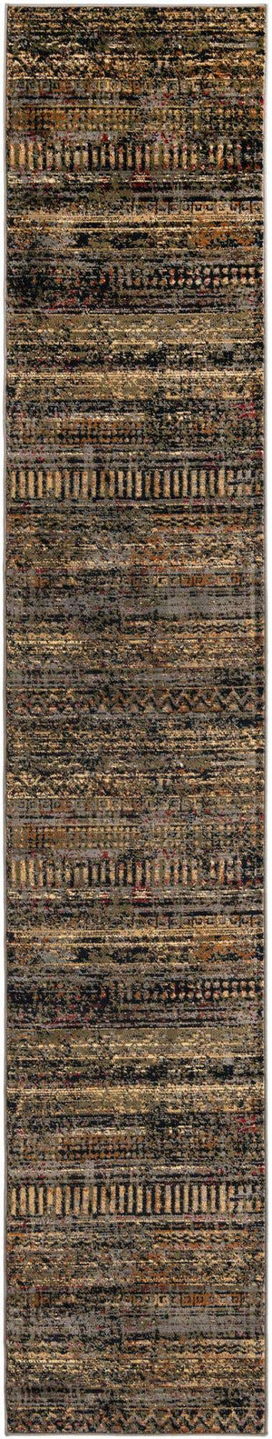 Blue 2' 2 x 12' Saturn Runner Area Rug Stain Resistant Easy Clean Classic Vintage Design Durable Carpet for Affordable Home Interiors for Sale at Rug Engine