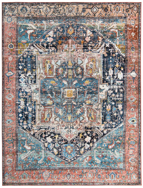 Multicolor 8' x 10' 4 Medina Washable Rectangle Rug