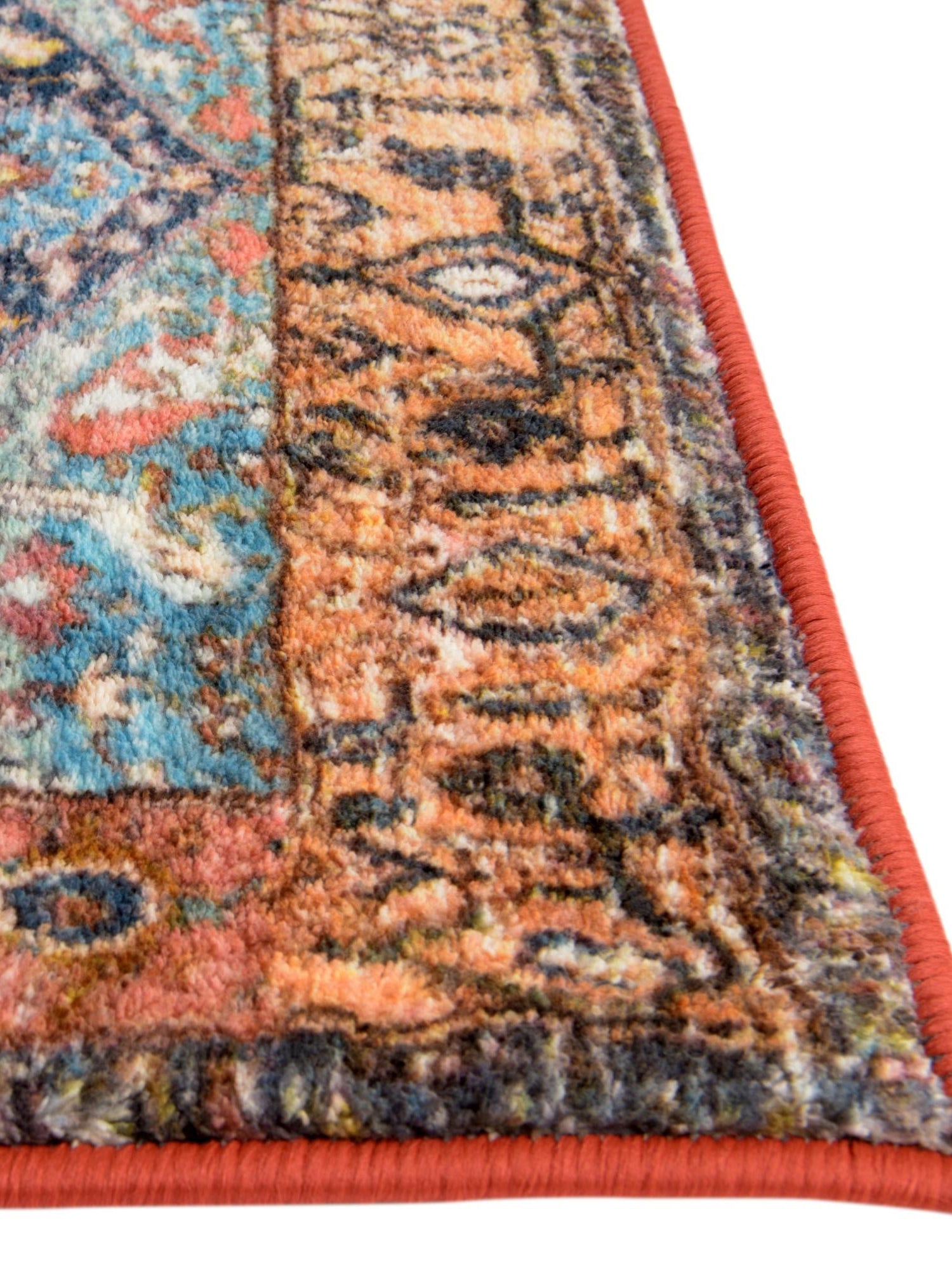 Washable Multicolor 3' 3 x 5' 3 Medina Rectangle Area Rug Easy to Clean Stain Resistant & Durable Polyester Classic Carpet for Home Decor & Design for Sale at Rug Engine