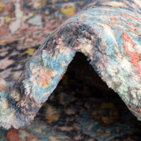 Washable Multicolor 7' 10 x 10' 4 Medina Rectangle Area Rug Easy to Clean Stain Resistant & Durable Polyester Classic Carpet for Home Decor & Design for Sale at Rug Engine