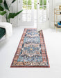 Multicolor 2' 2 x 5' Medina Washable Runner Rug