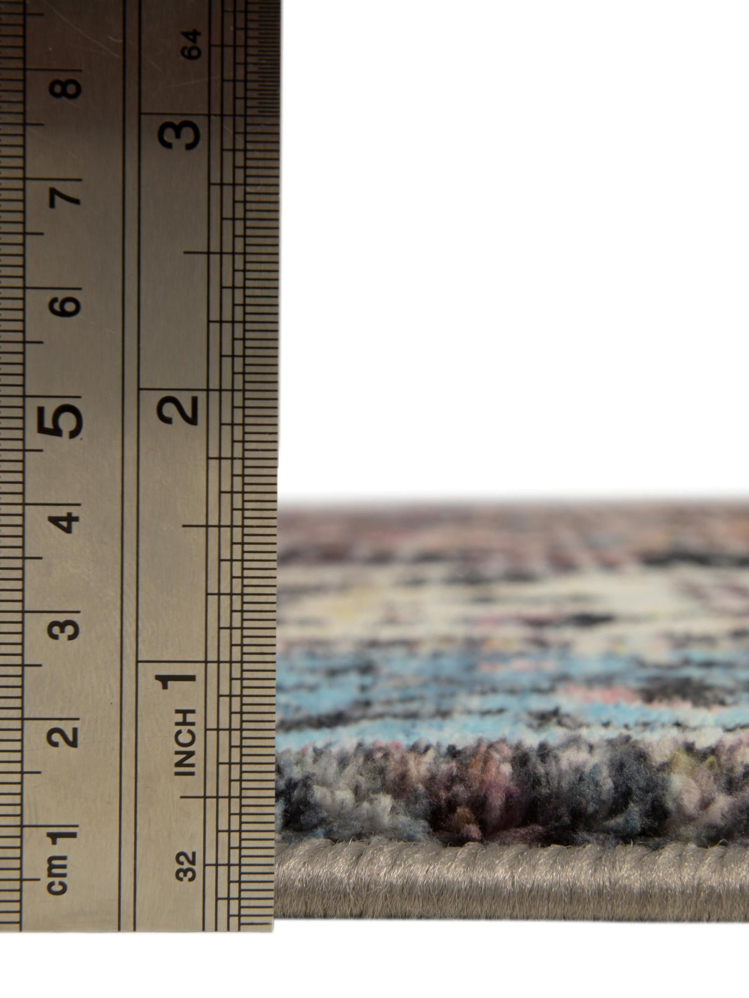 Washable Powder Blue 2' 2 x 10' Medina Runner Area Rug Easy to Clean Stain Resistant & Durable Polyester Classic Carpet for Home Decor & Design for Sale at Rug Engine