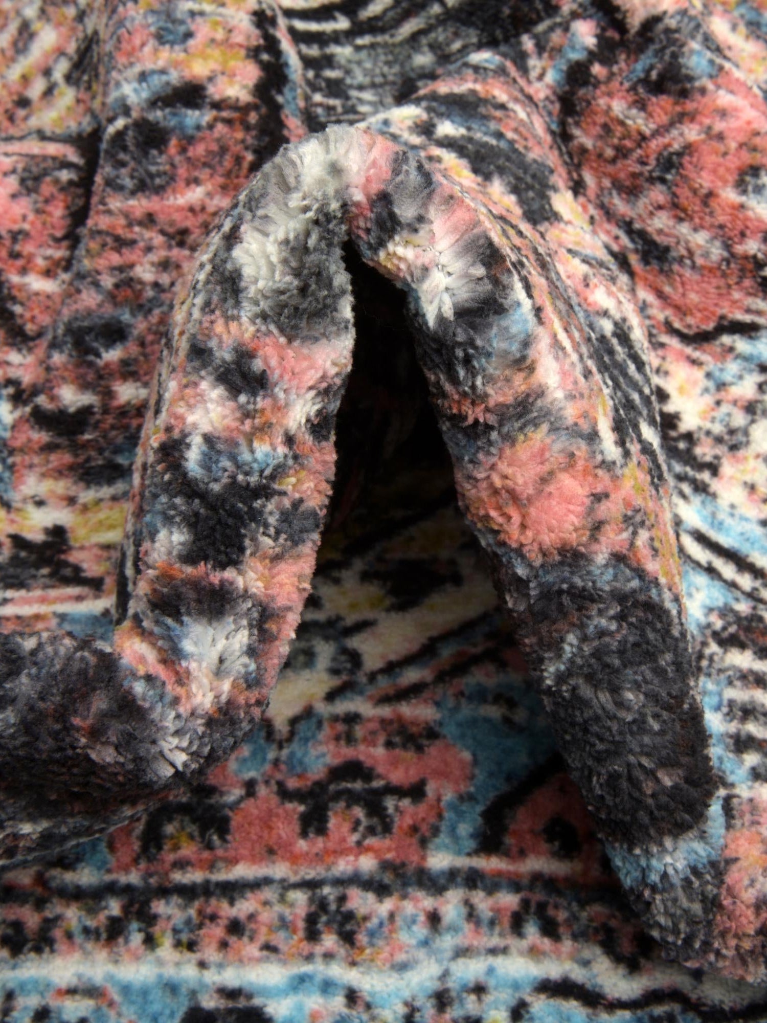 Washable Powder Blue 2' 2 x 10' Medina Runner Area Rug Easy to Clean Stain Resistant & Durable Polyester Classic Carpet for Home Decor & Design for Sale at Rug Engine